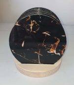 زیر لیوانی طرح سنگ شیار دار