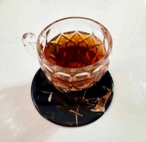 زیر لیوانی طرح سنگ شیار دار