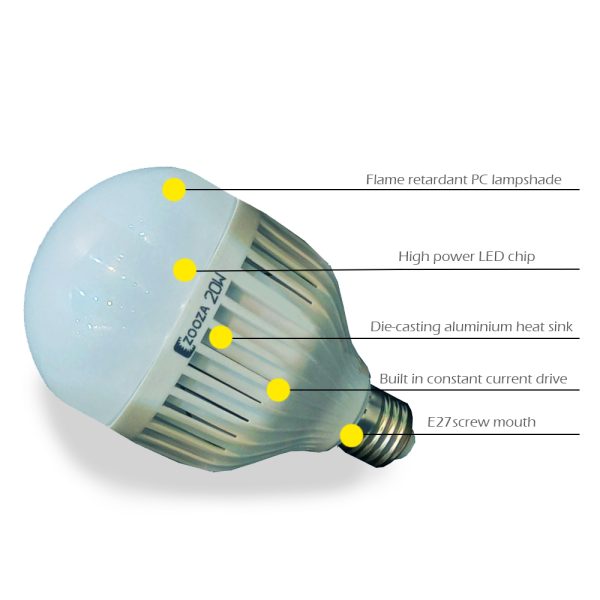 لامپ LED هوشمند شارژی