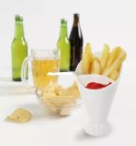 ظرف مخروطی سرو سیب زمینی