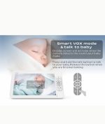 دوربین مداربسته هوشمند همراه با مانیتور کودک 7 اینچ