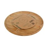 ظرف سرو گردان بامبوم مدل Victoria