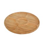 ظرف سرو گردان بامبوم مدل Victoria