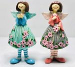 مجسمه فرشته های بالدار جفتی