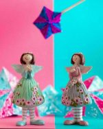 مجسمه فرشته های بالدار جفتی