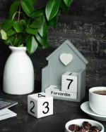 تقویم طرح کلبه چوبی