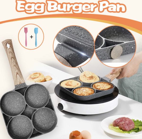 تابه گرانیت ۴ تکه CHU GONG FU
