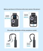 لنز ماکرو میکروسکوپی 200X CPL قابل حمل موبایل