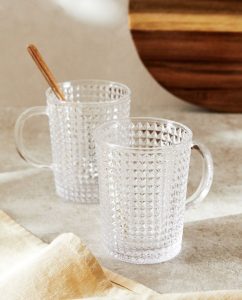 لیوان دسته دار lux
