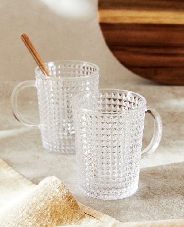 لیوان دسته دار lux