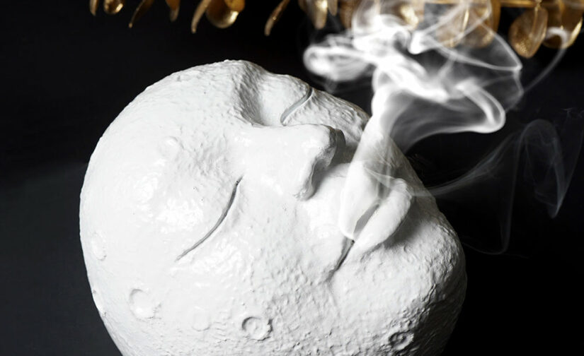 جا عودی طرح ماه moon face