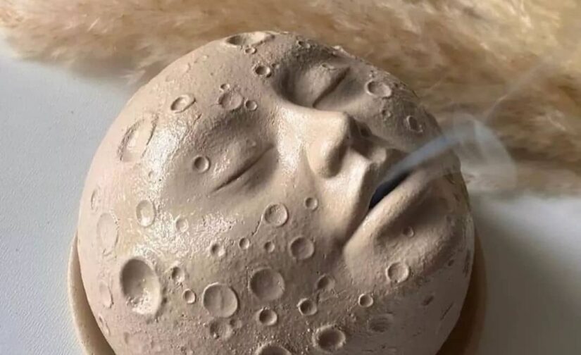 جا عودی طرح ماه moon face
