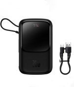 پاوربانک 10000 باسئوس با کابل لایتنینگ