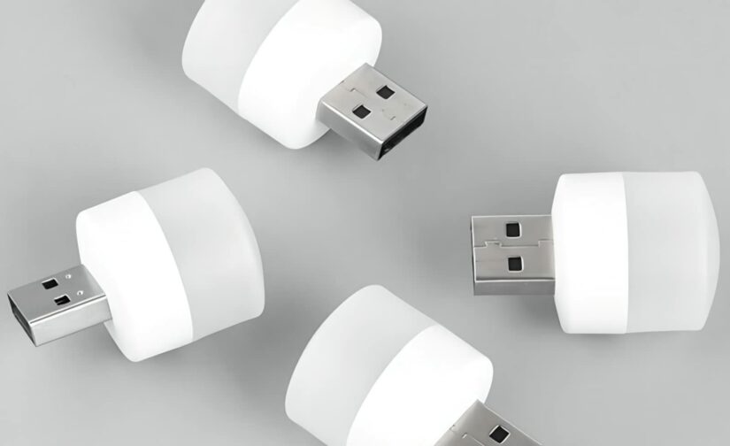 پرتابل USB چراغ دار