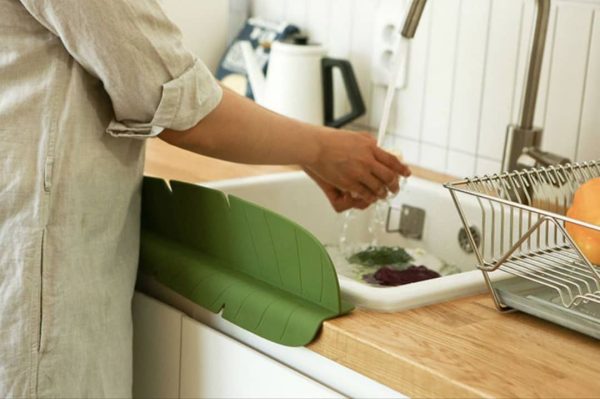 آبگیر روشویی طرح برگ flp
