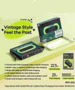 پاوربانک ریمکس 10000 میلی آمپر