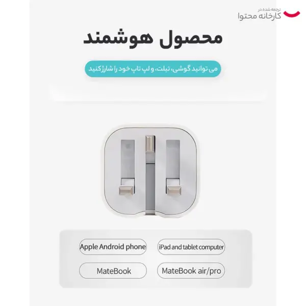 شارژر دیواری 20 وات اپل مدل B/A