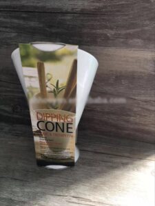 ظرف مخروطی سرو سیب زمینی