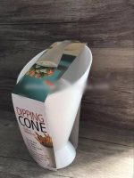 ظرف مخروطی سرو سیب زمینی